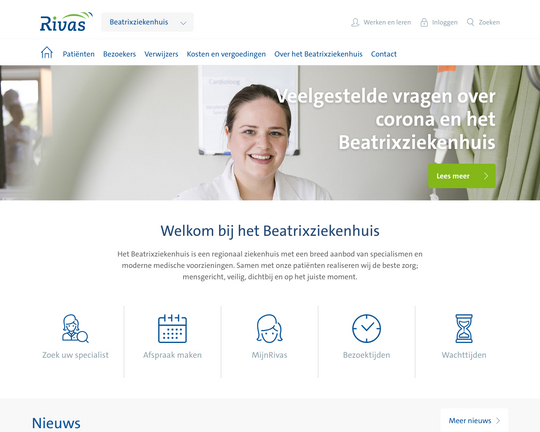 Beatrixziekenhuis Logo