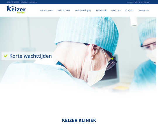 Keizer Kliniek Logo