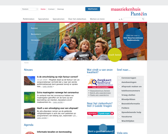 Maasziekenhuis Pantein Logo