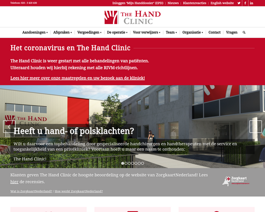 The Hand Clinic Logo
